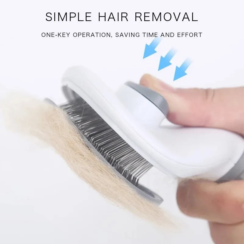 One Click Pet Hair Remover Brush